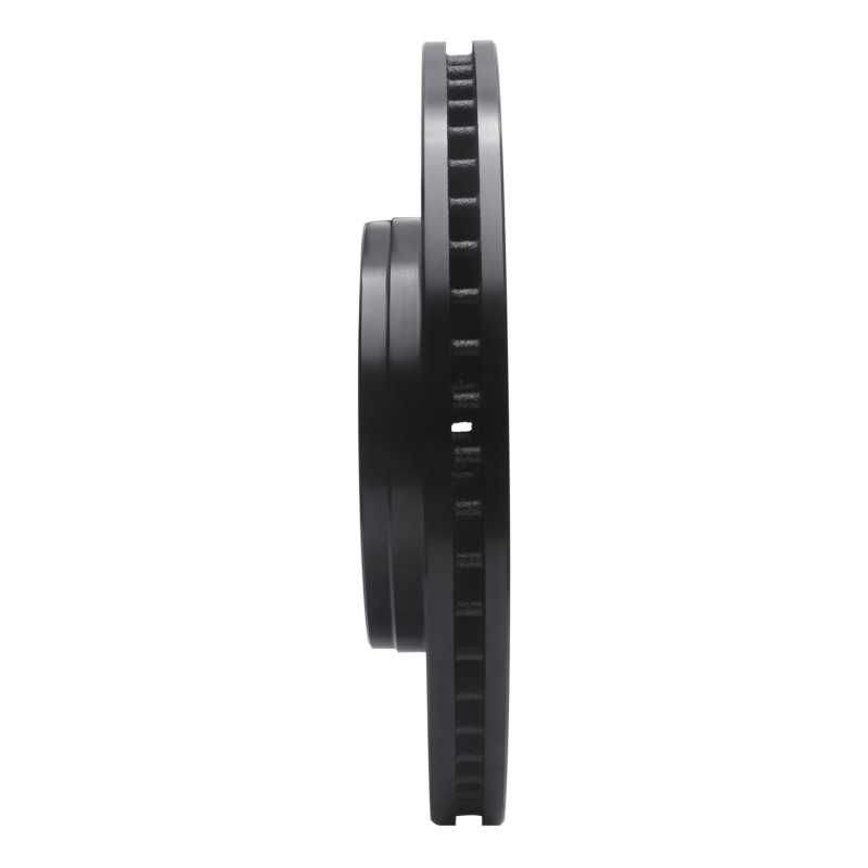 Chevrolet Trailblazer Brake Rotor (1) - Front Right - R1 Concepts - Drilled & Slotted - Black - `06-`09